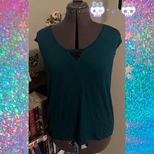 💀 Teal Dressy Tank Top